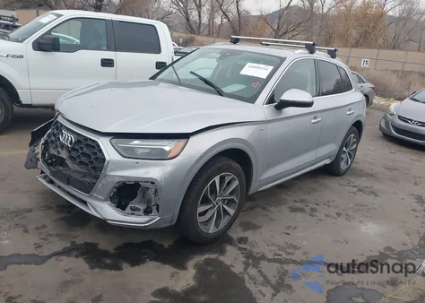 2022 Audi Q5 Premium Plus 45 Tfsi S Line Quattro S Tronic from USA, damaged, VIN WA1EAAFY6N2123507